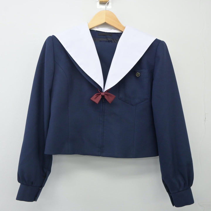 中古制服】愛知県 尾北高等学校 女子制服 4点(セーラー服 中古制服】愛知県 尾北高等学校 女子制服 4点(セーラー服