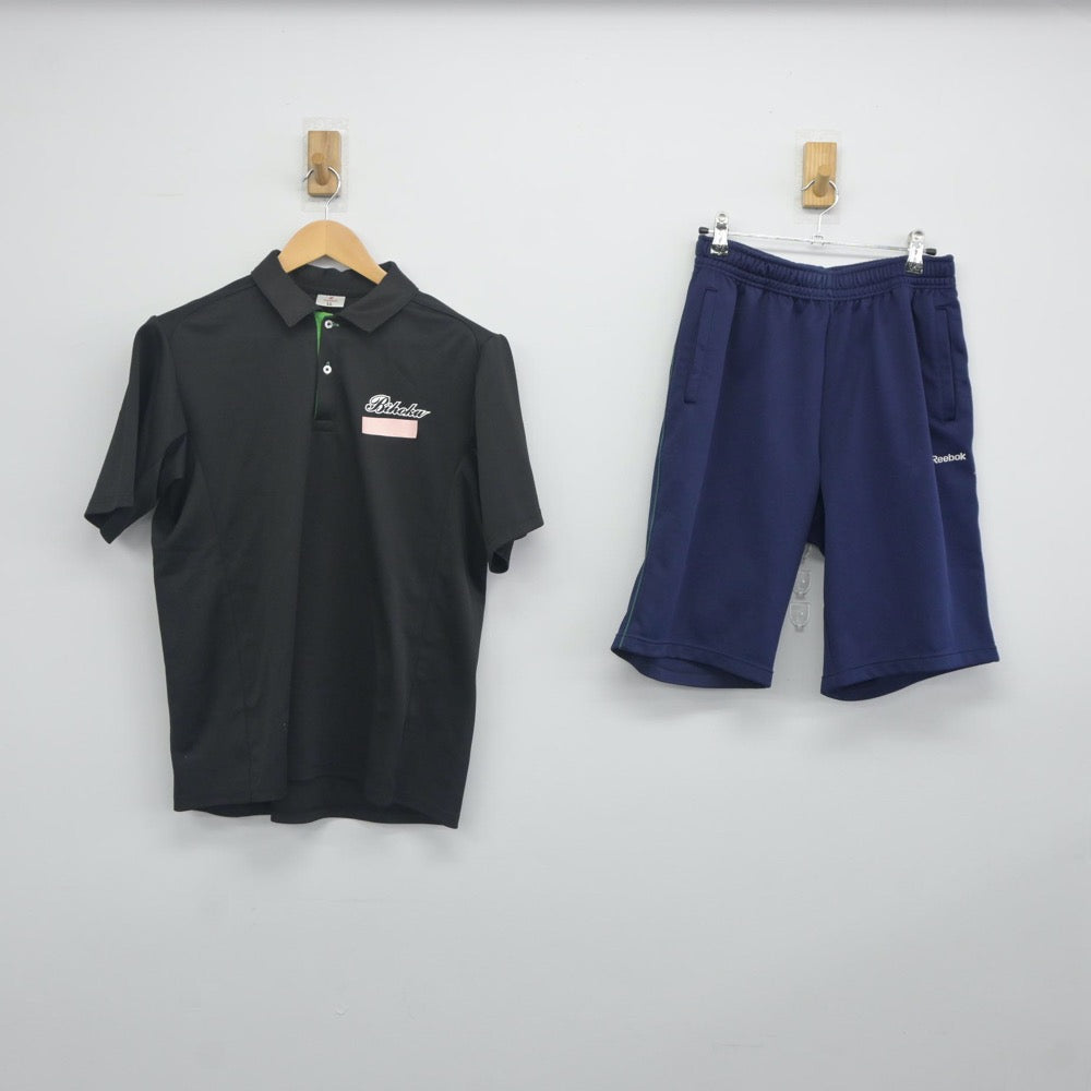 【中古】愛知県 尾北高等学校 女子制服 3点（体操服 上・体操服 下）sf023976