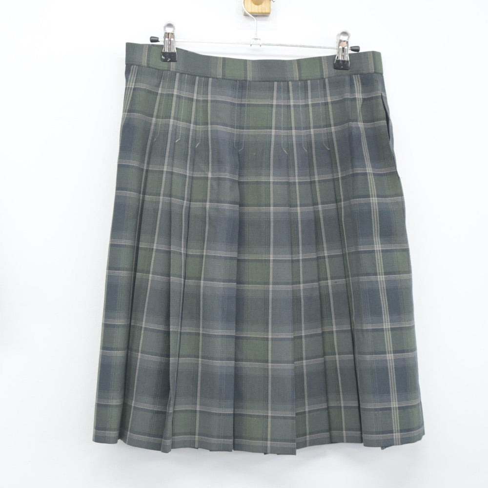 【中古】愛知県 小牧高等学校 女子制服 2点（シャツ・スカート）sf023978