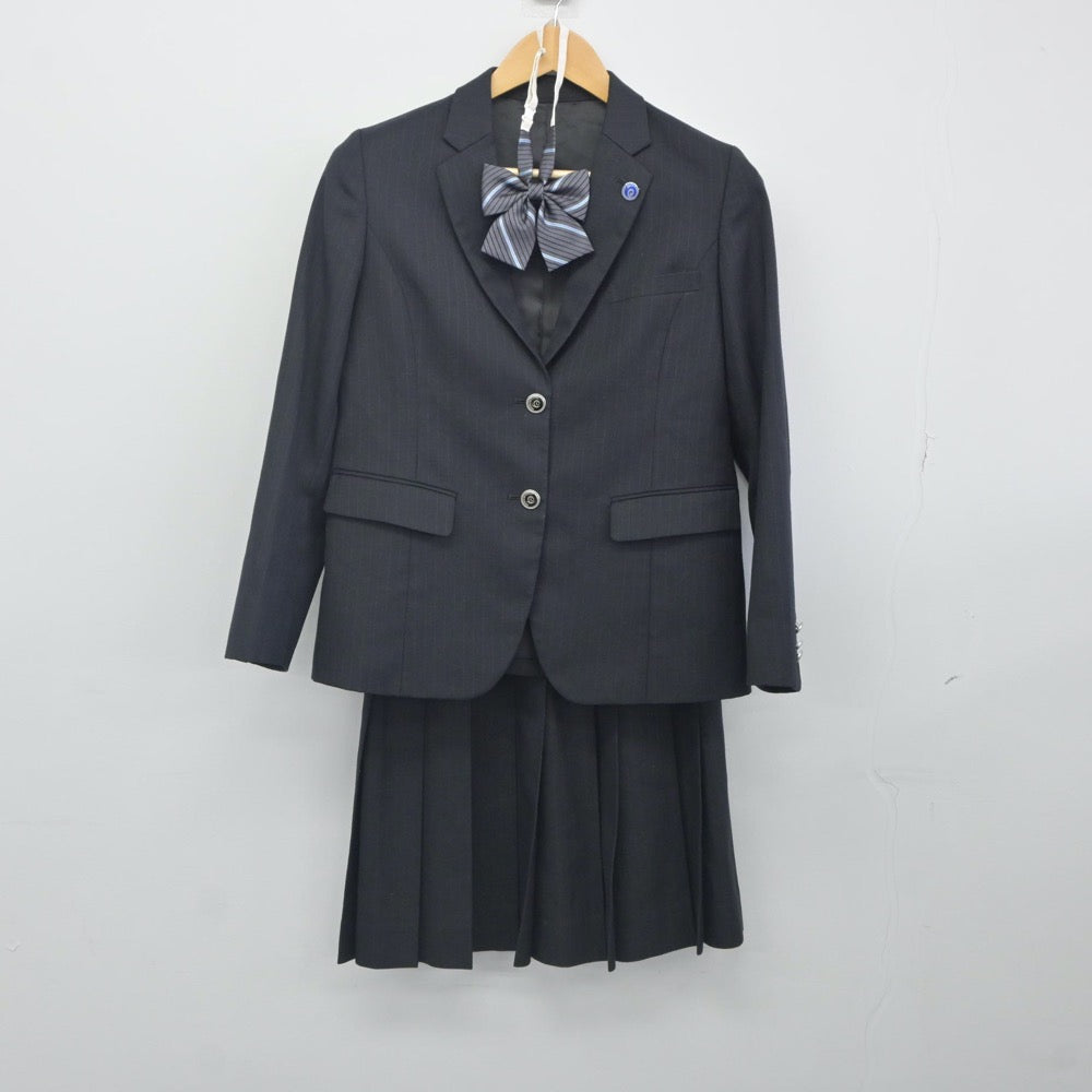 【中古】宮城県 白石高等学校 女子制服 4点（ブレザー・スカート）sf023985