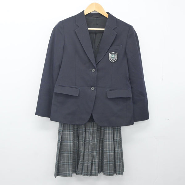 【中古制服】大阪府 楠風中学校 女子制服 3点（ブレザー・スカート）sf023993【リサイクル学生服】 | 中古制服通販パレイド