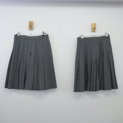 【中古】大阪府 楠風中学校 女子制服 3点（ブレザー・スカート）sf023993