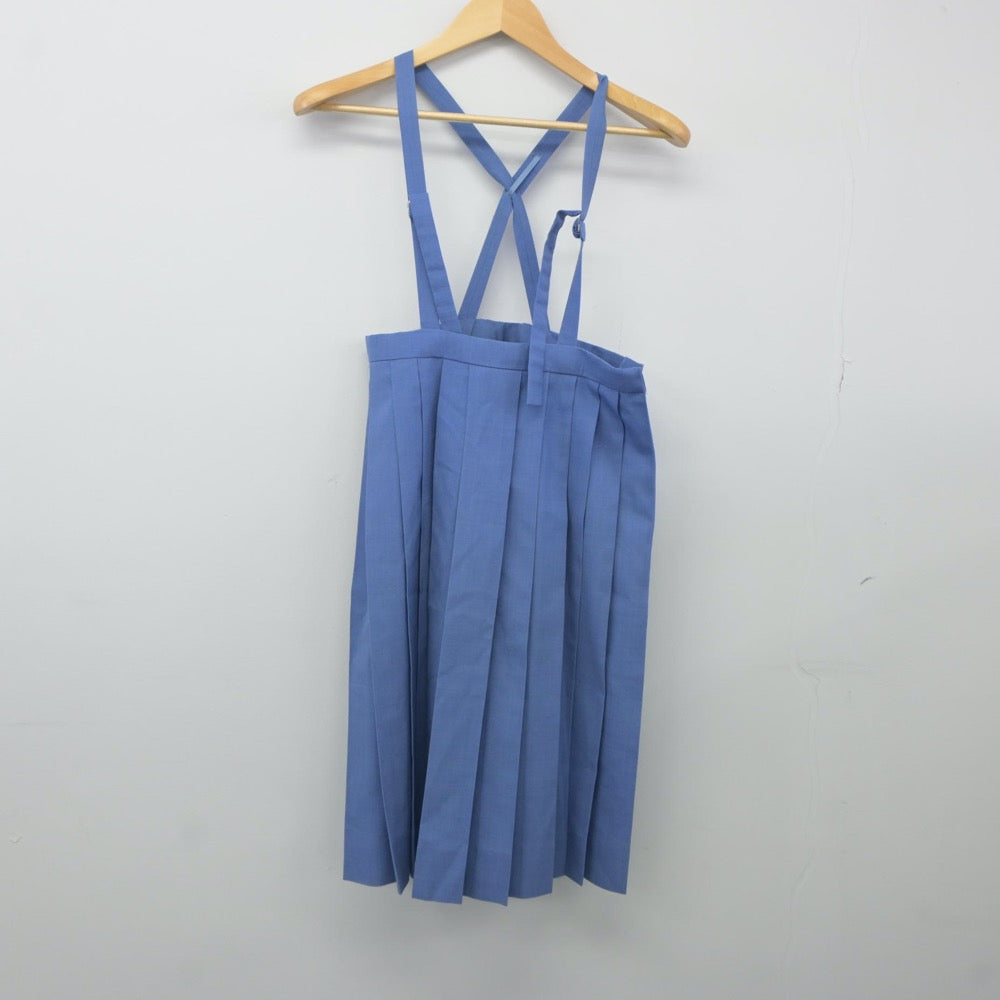 【中古】熊本県 東野中学校 女子制服 2点（セーラー服・スカート）sf023994