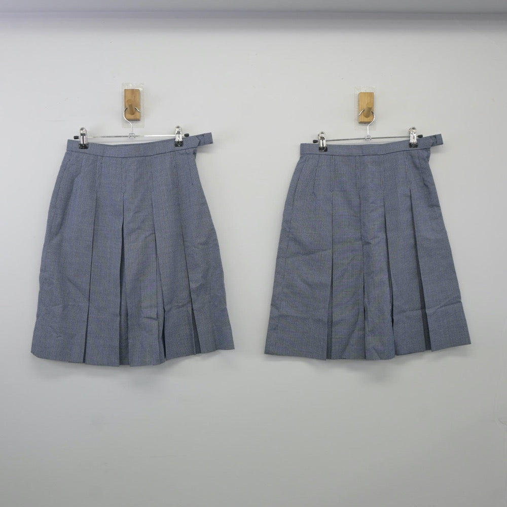 【中古】大阪府 歌島中学校 女子制服 2点（スカート）sf023999