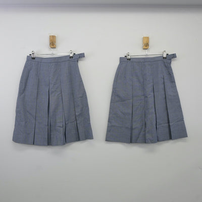 【中古】大阪府 歌島中学校 女子制服 2点（スカート）sf023999