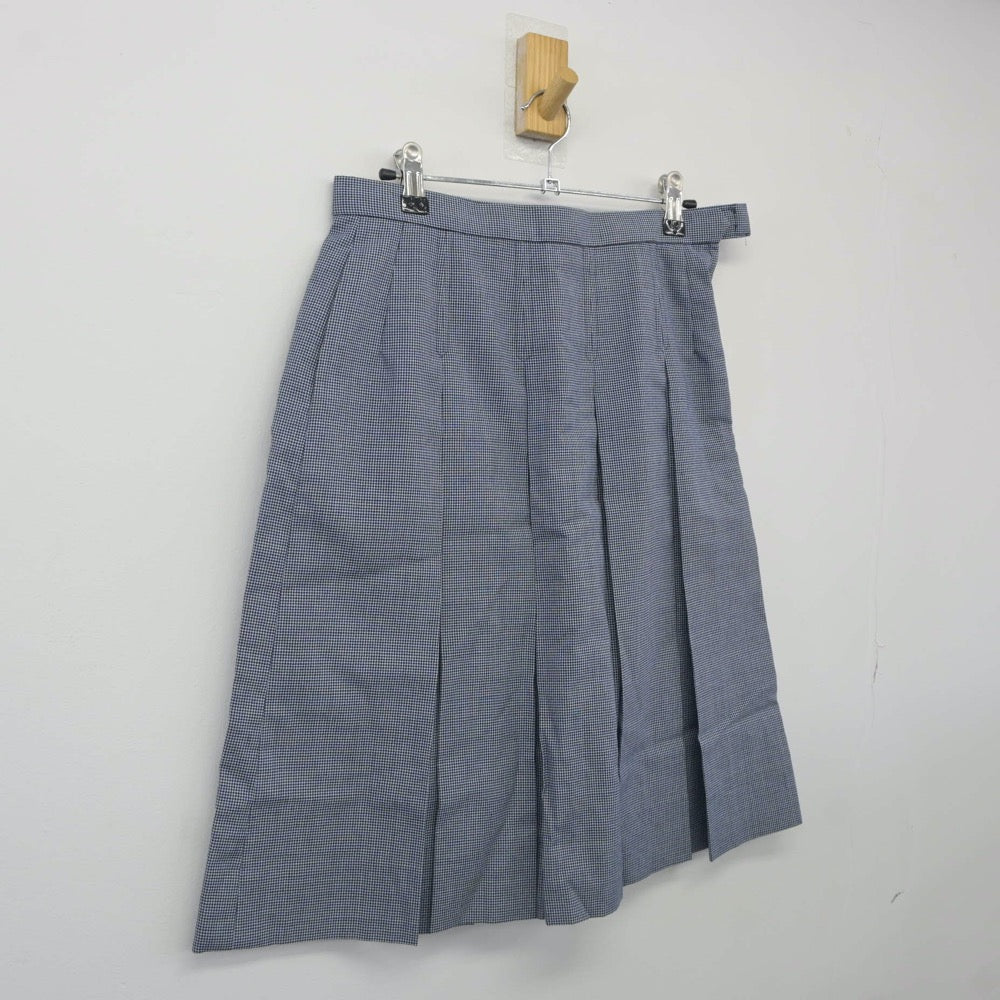 【中古】大阪府 歌島中学校 女子制服 2点（スカート）sf023999