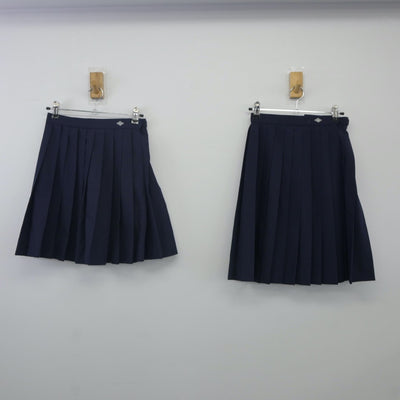 【中古】京都府 白糸中学校 女子制服 2点（スカート・スカート）sf024008