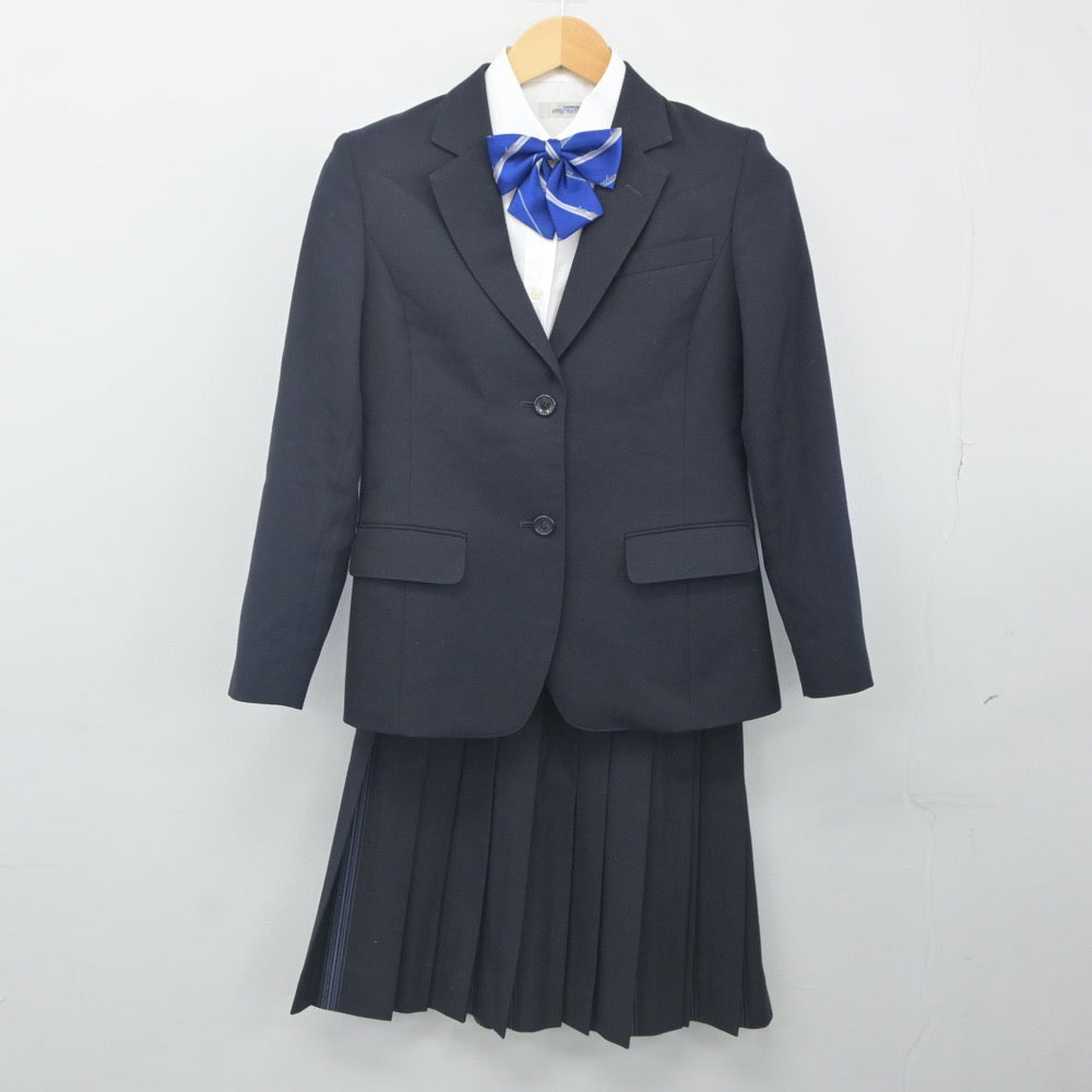 【中古】神奈川県 桐蔭学園高等学校 女子制服 4点（ブレザー・シャツ・スカート）sf024018