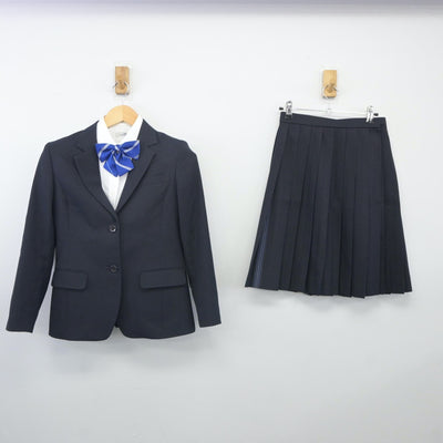 【中古】神奈川県 桐蔭学園高等学校 女子制服 4点（ブレザー・シャツ・スカート）sf024018