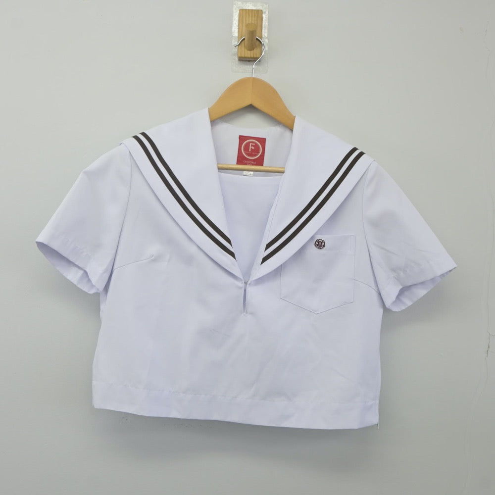 【中古】愛知県 春日井高等学校 女子制服 2点（セーラー服）sf024026