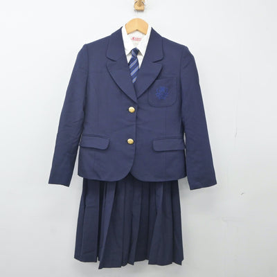 【中古】神奈川県 日本大学高等学校 女子制服 4点（ブレザー・シャツ・スカート）sf024028