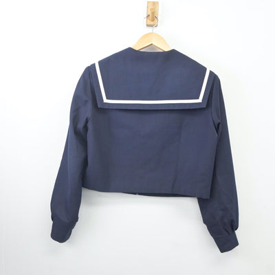 【中古】愛知県 楠中学校 女子制服 2点（セーラー服・スカート）sf024038