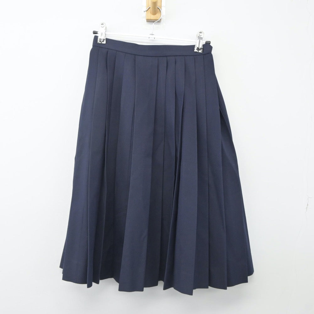 【中古】愛知県 楠中学校 女子制服 2点（セーラー服・スカート）sf024038