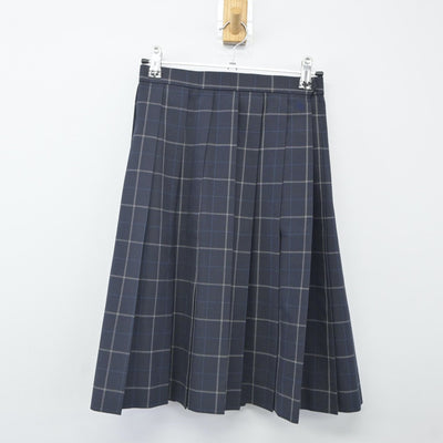 【中古】千葉県 市川学園高等学校 女子制服 1点（スカート）sf024040