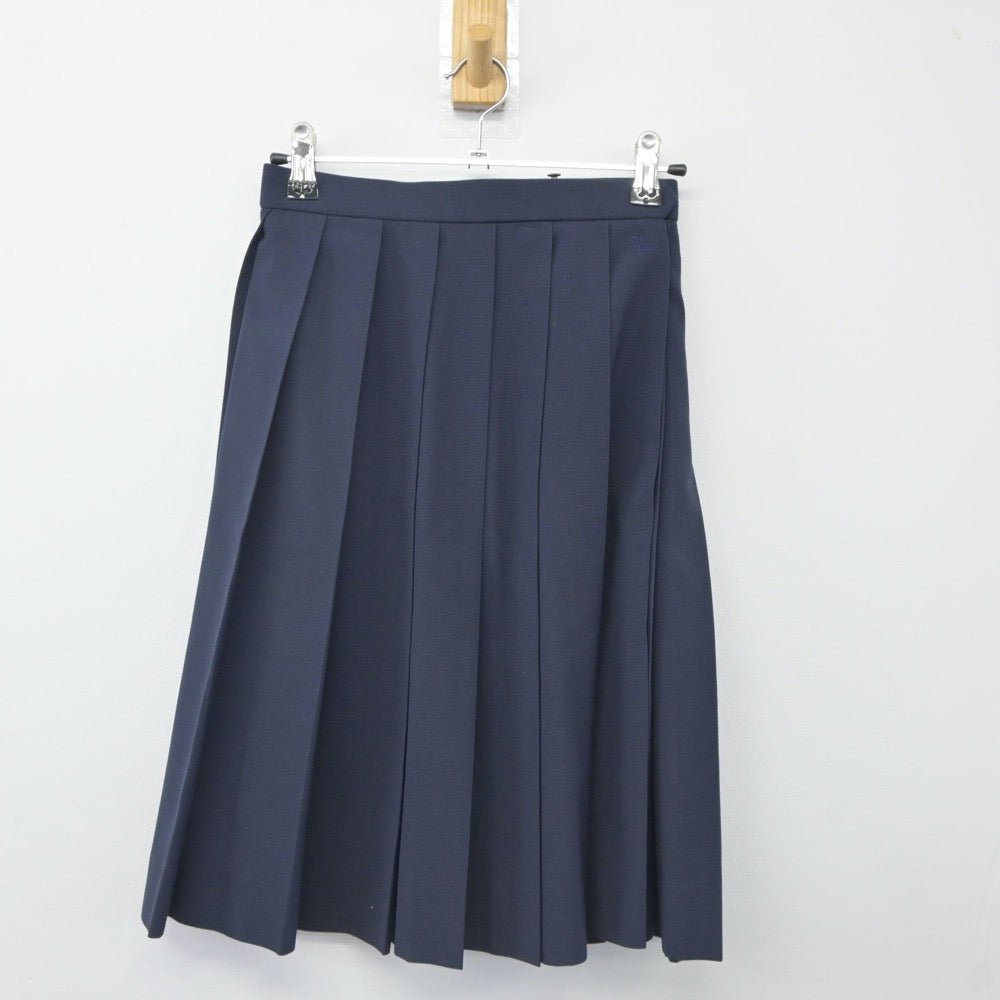 【中古】千葉県 市川学園中学校 女子制服 1点（スカート）sf024041