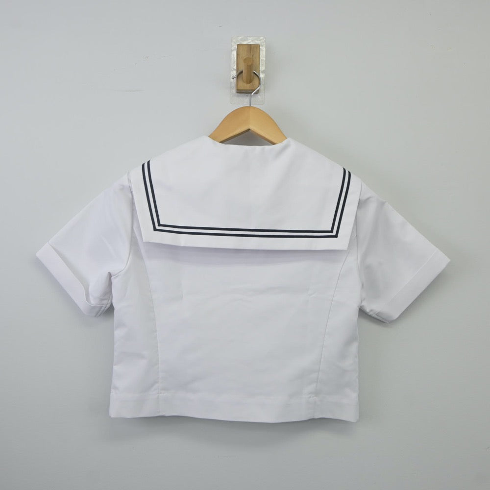 【中古】群馬県 南八幡中学校 女子制服 4点（セーラー服・スカート）sf024047