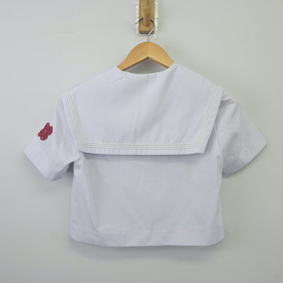 【中古】 学校名不明 女子制服 2点（セーラー服・スカート）sf024048