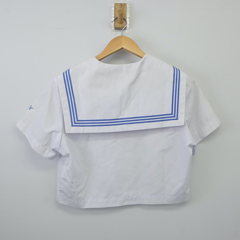 【中古】高知県 高知南高等学校 女子制服 3点（セーラー服・セーラー服・スカート）sf024049