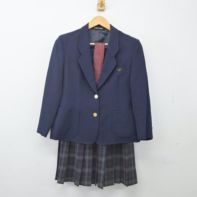 【中古】東京都 練馬高等学校 女子制服 3点（ブレザー・スカート）sf024055