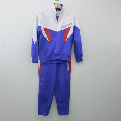 【中古】青森県 是川中学校 女子制服 2点（ジャージ 上・ジャージ 下）sf024072