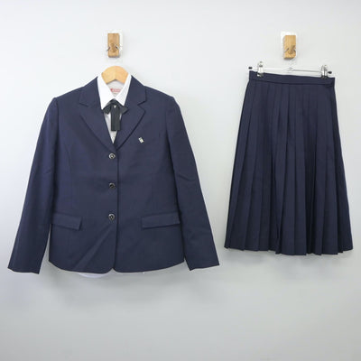 【中古】愛知県 愛知商業高等学校 女子制服 5点（ブレザー・シャツ・スカート）sf024075