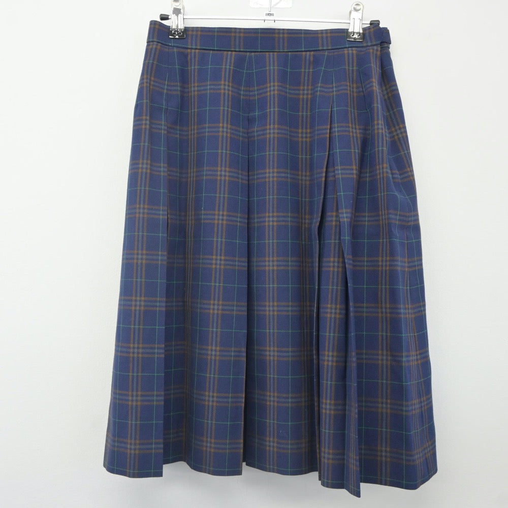 【中古】東京都 南六郷中学校 女子制服 2点（シャツ・スカート）sf024081