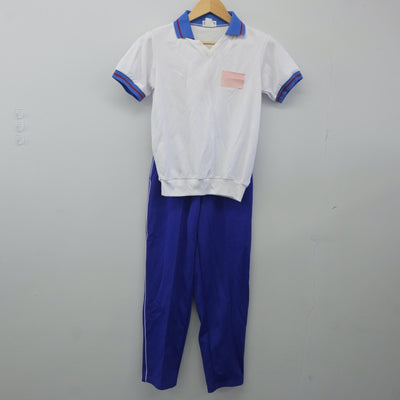 【中古】大阪府 大阪成蹊女子高等学校 女子制服 3点（ジャージ 上・体操服 上・ジャージ 下）sf024086