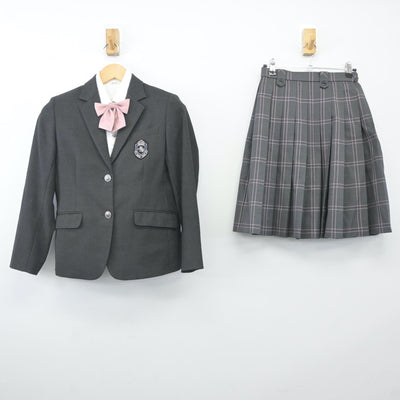 【中古】大阪府 大阪成蹊女子高等学校 女子制服 4点（ブレザー・シャツ・スカート）sf024087