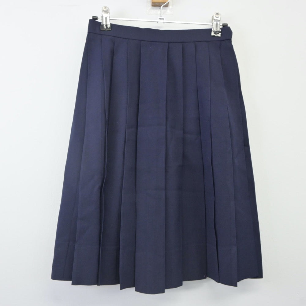 【中古】大阪府 大阪成蹊女子高等学校 女子制服 4点（セーラー服・スカート）sf024088