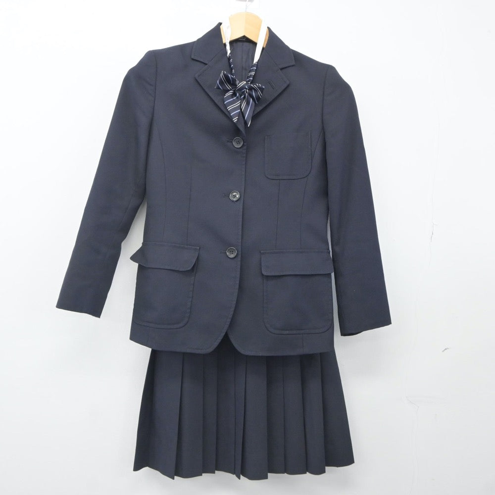 【中古】栃木県 青藍泰斗高等学校 女子制服 5点（ブレザー・スカート）sf024092