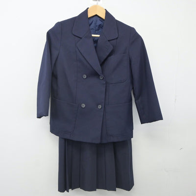 【中古】大阪府 豊中第十五中学校 女子制服 2点（ブレザー・スカート）sf024096