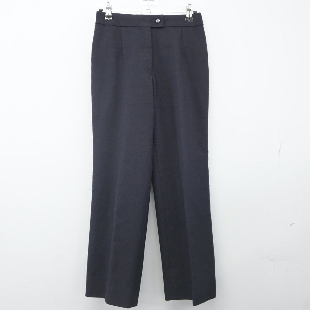 【中古】北海道 北海道旭川南高等学校 女子制服 4点（ブレザー・シャツ・ズボン）sf024103