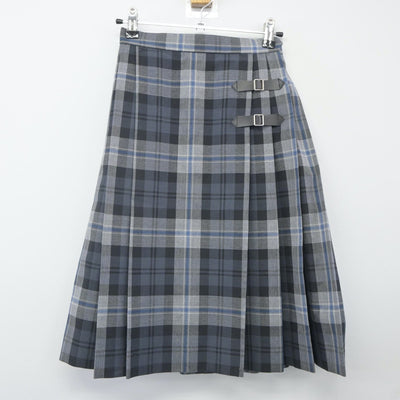 【中古】愛知県 愛知高等学校 女子制服 3点（シャツ・ニットベスト・スカート）sf024106