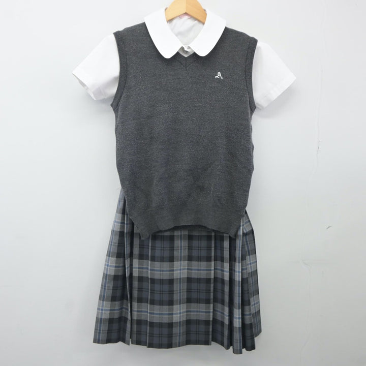 中古制服】愛知県 愛知高等学校 女子制服 3点（シャツ・ニットベスト・スカート）sf024107【リサイクル学生服】 | 中古制服通販パレイド