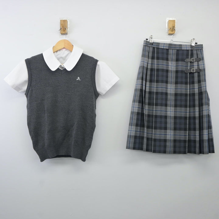 【中古制服】愛知県 愛知高等学校 女子制服 3点（シャツ・ニットベスト・スカート）sf024107【リサイクル学生服】 | 中古制服通販パレイド