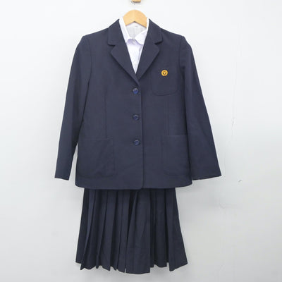 【中古】埼玉県 別府中学校 女子制服 3点（ブレザー・シャツ・スカート）sf024113