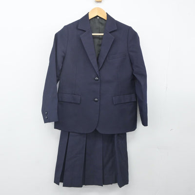 【中古】奈良県 桜井高等学校 女子制服 2点（ブレザー・スカート）sf024120