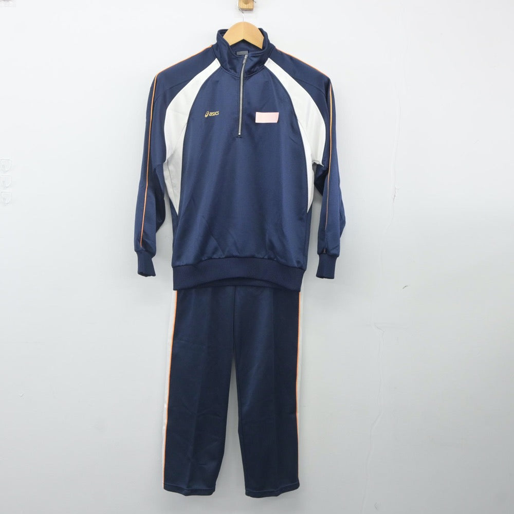 【中古】奈良県 桜井高等学校 女子制服 2点（ジャージ 上・ジャージ 下）sf024122