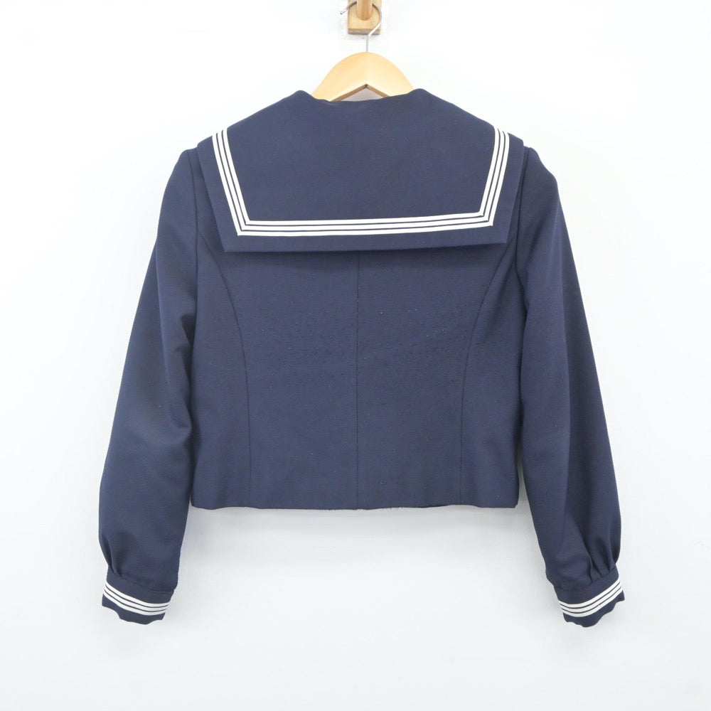 中古制服】徳島県 徳島市川内中学校 女子制服 3点（セーラー服
