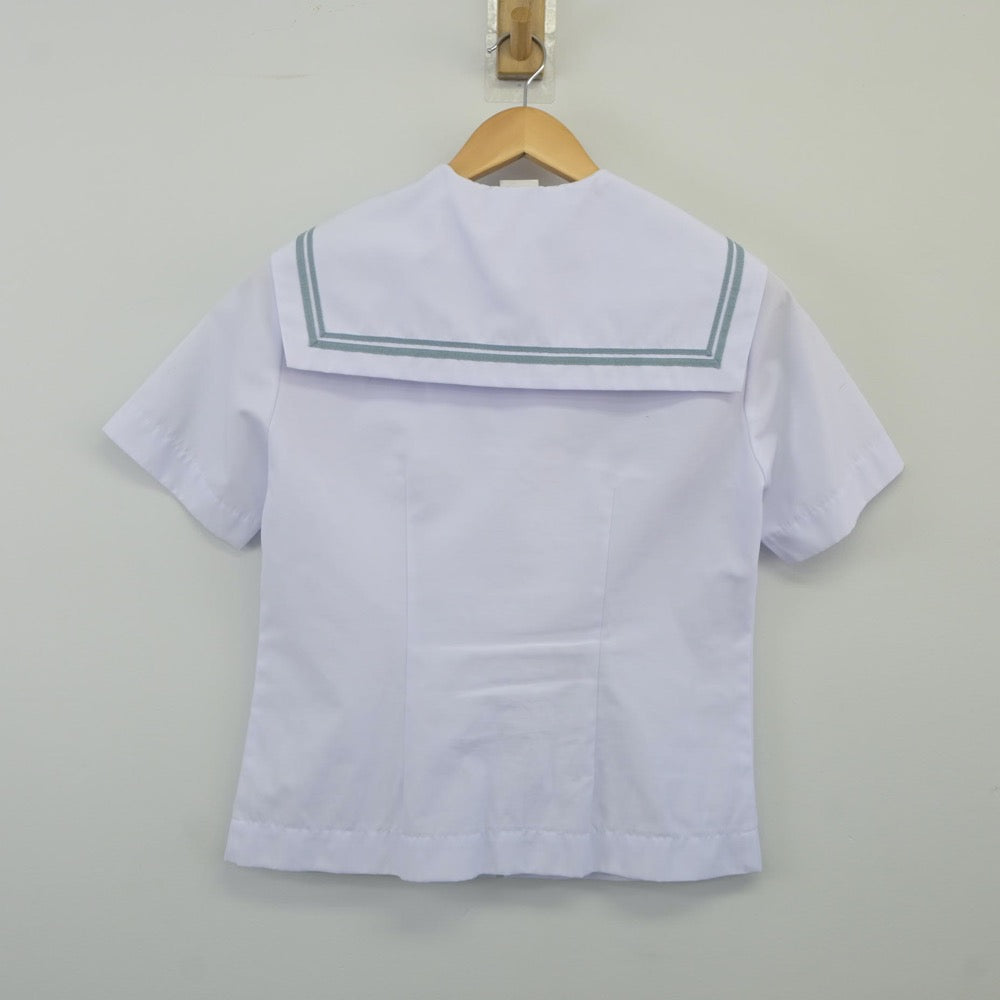 【中古】徳島県 徳島市川内中学校 女子制服 4点（セーラー服・スカート）sf024127