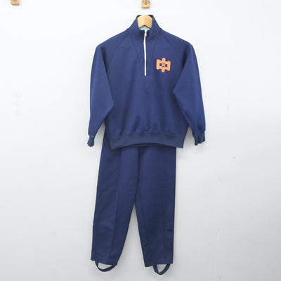 【中古】徳島県 徳島市川内中学校 女子制服 3点（ジャージ 上・体操服 上・ジャージ 下）sf024128