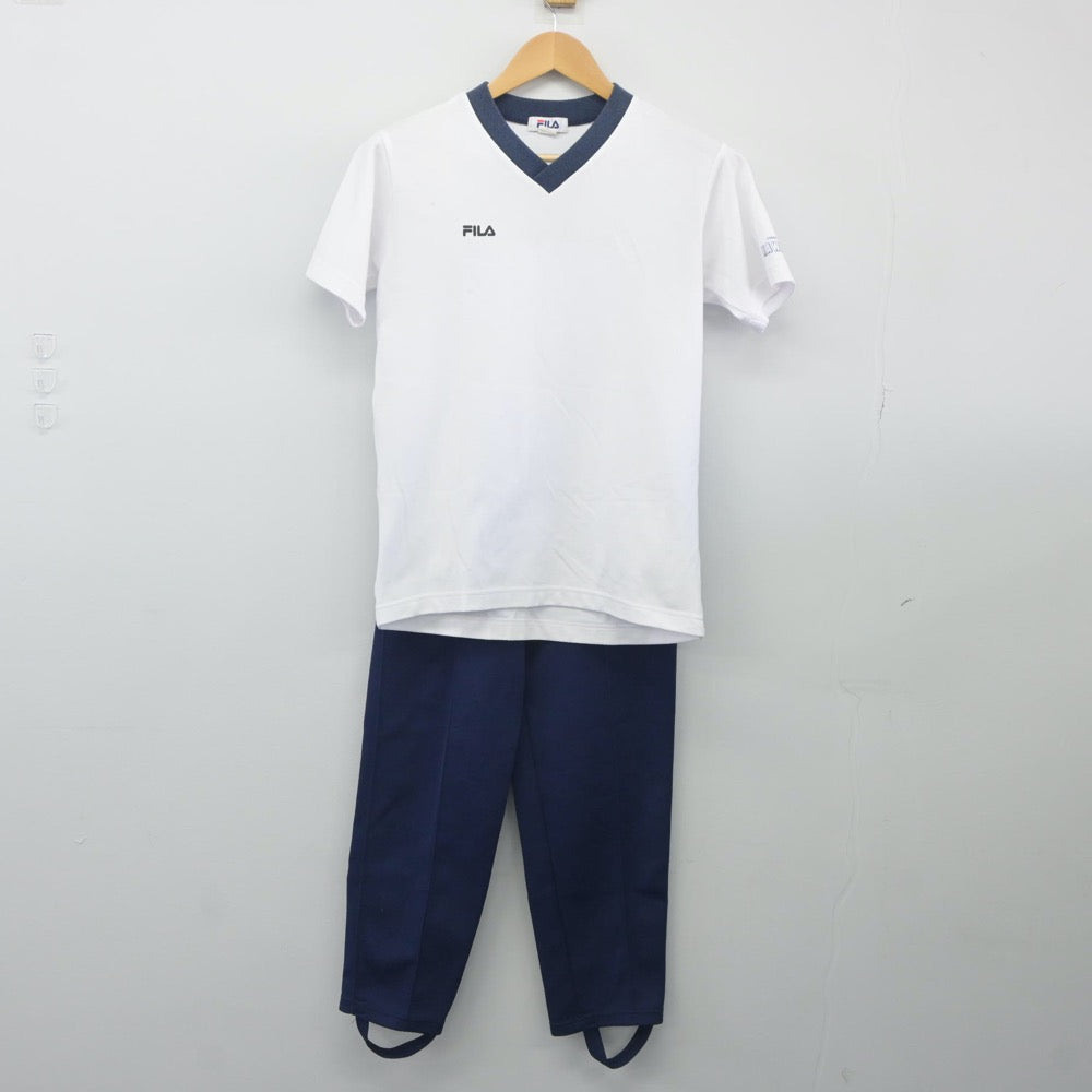 【中古】徳島県 徳島市川内中学校 女子制服 3点（ジャージ 上・体操服 上・ジャージ 下）sf024128