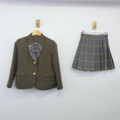 【中古】神奈川県 戸塚高等学校 女子制服 3点（ブレザー・スカート）sf024132