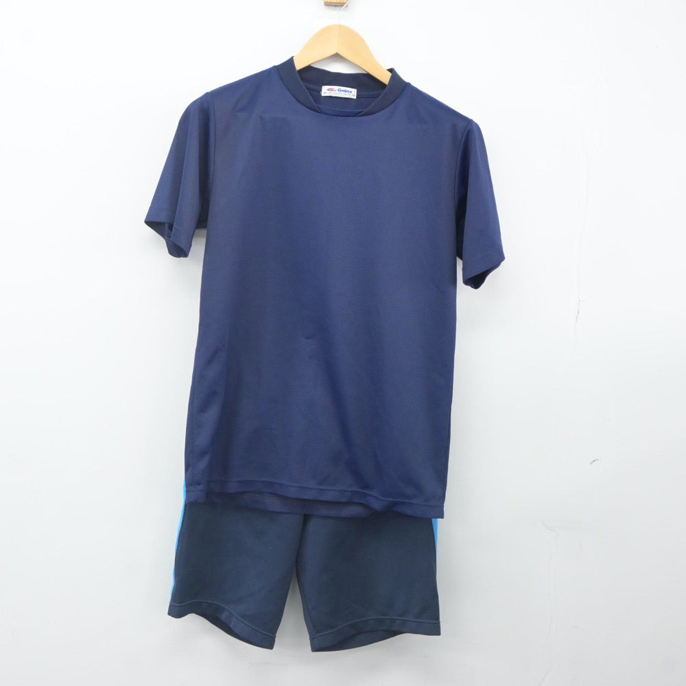 【中古】宮城県 加茂中学校 女子制服 2点（体操服 上・体操服 下）sf024148