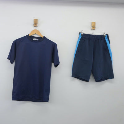 【中古】宮城県 加茂中学校 女子制服 2点（体操服 上・体操服 下）sf024148