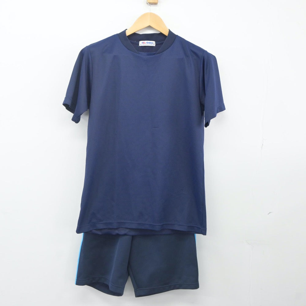 【中古】宮城県 加茂中学校 女子制服 2点（体操服 上・体操服 下）sf024149