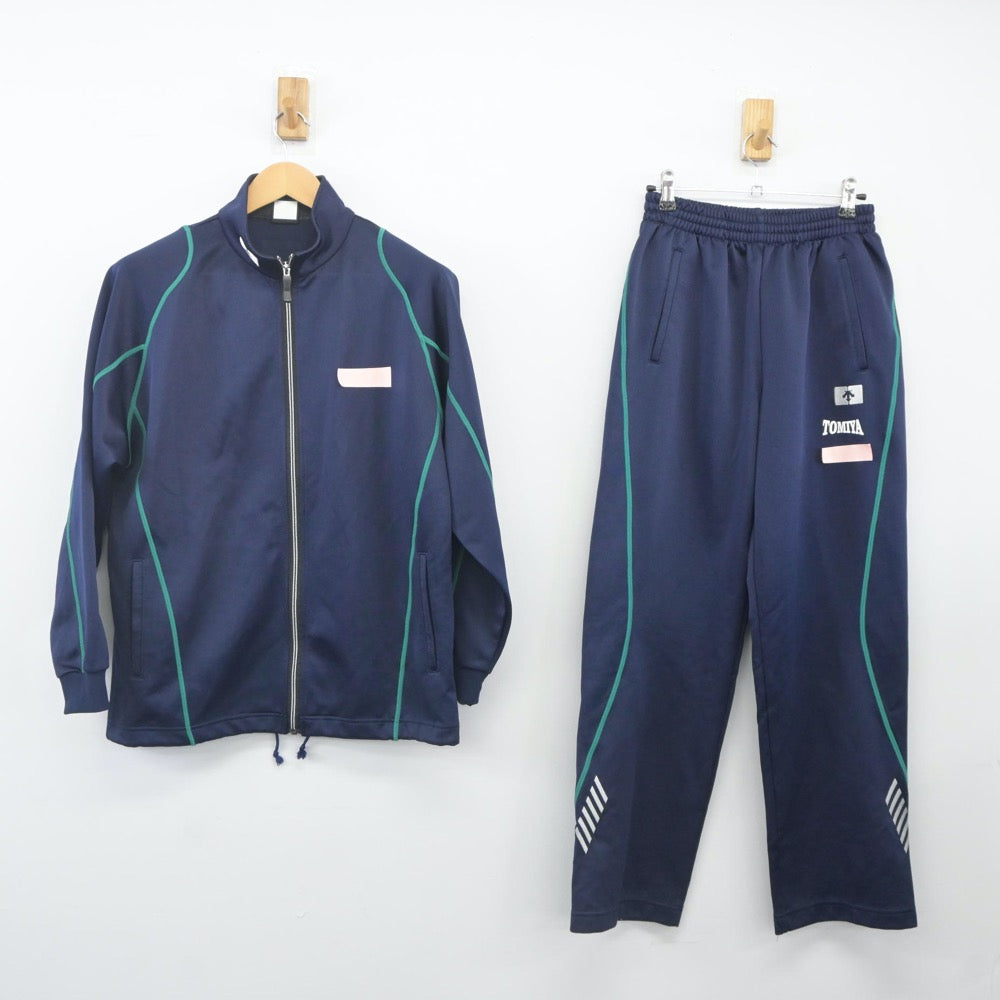 中古制服】宮城県 富谷高等学校 男子制服 2点（ジャージ 上