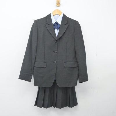 【中古】埼玉県 大妻嵐山高等学校 女子制服 5点（ブレザー・シャツ・スカート）sf024163