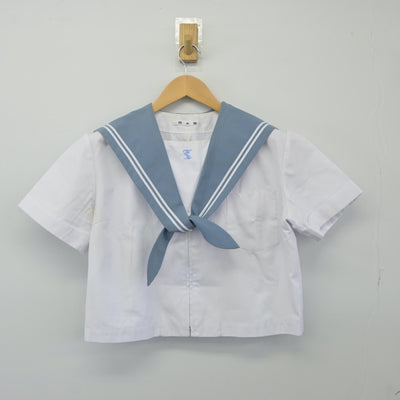 【中古】大分県 鶴崎高等学校 女子制服 2点（セーラー服）sf024166