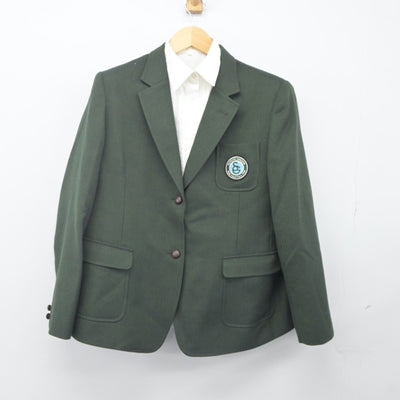 【中古】神奈川県 洗足学園中学校 女子制服 3点（ブレザー・シャツ）sf024167